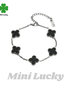 Vòng tay Four Leaf Clover Cỏ Bốn Lá May Mắn